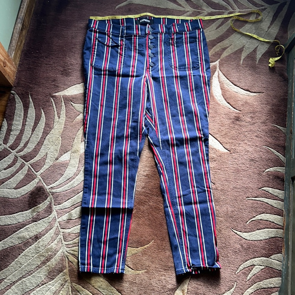 Express High Rise Ankle Legging Size 14